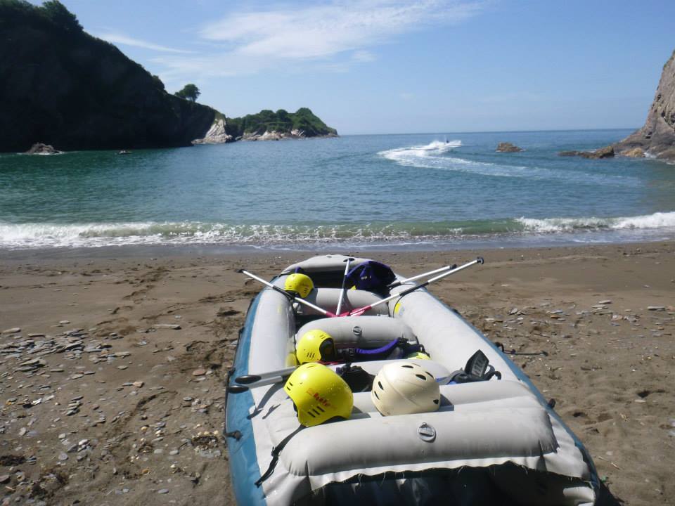 coastal rafting watermouth cove