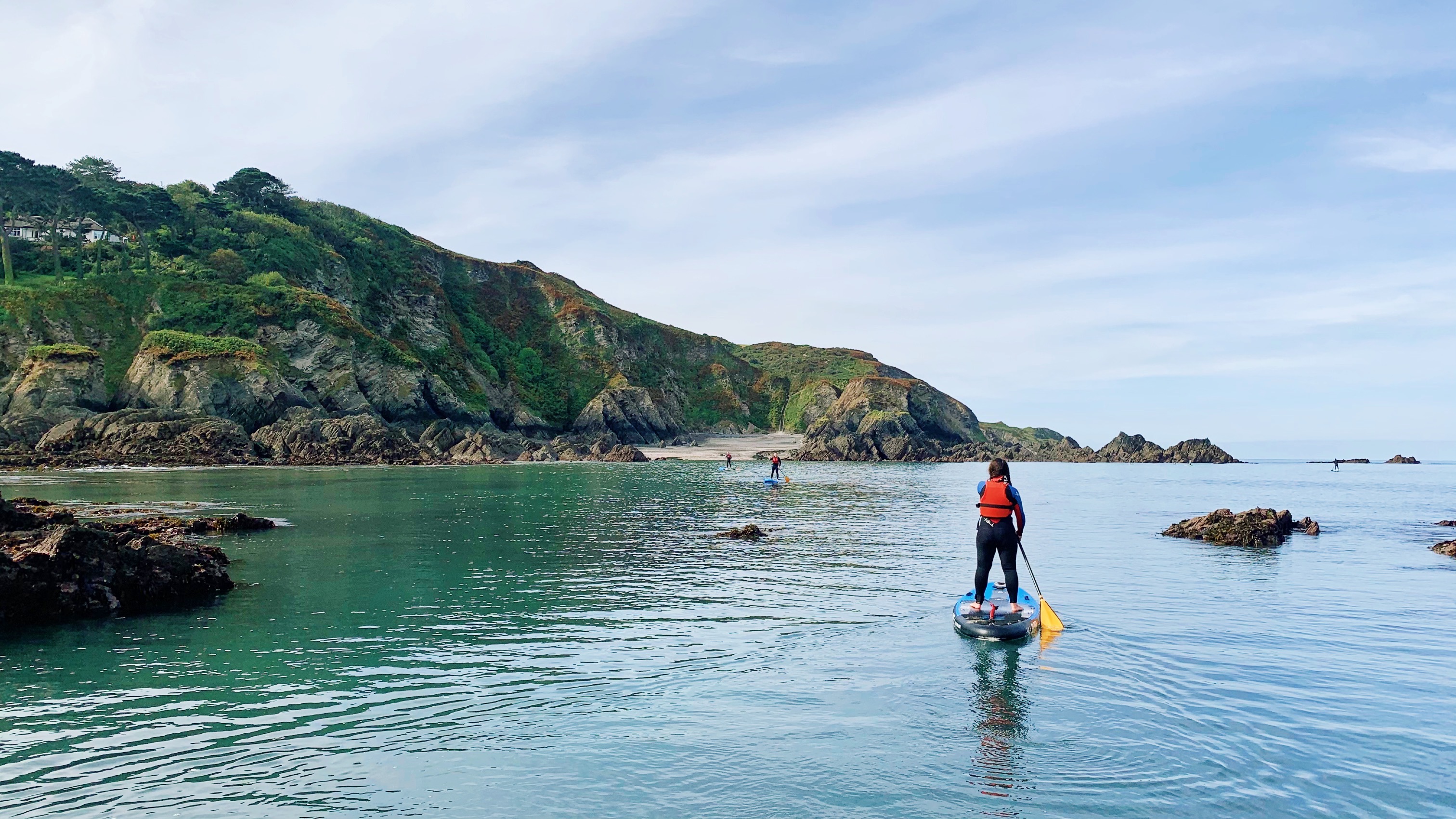 paddleboarding near me, sup, stand up paddleboarding, lee bay, north devon