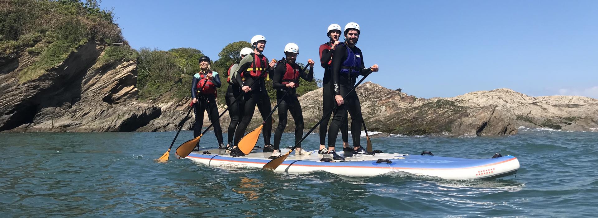 mega sup hire in North devon