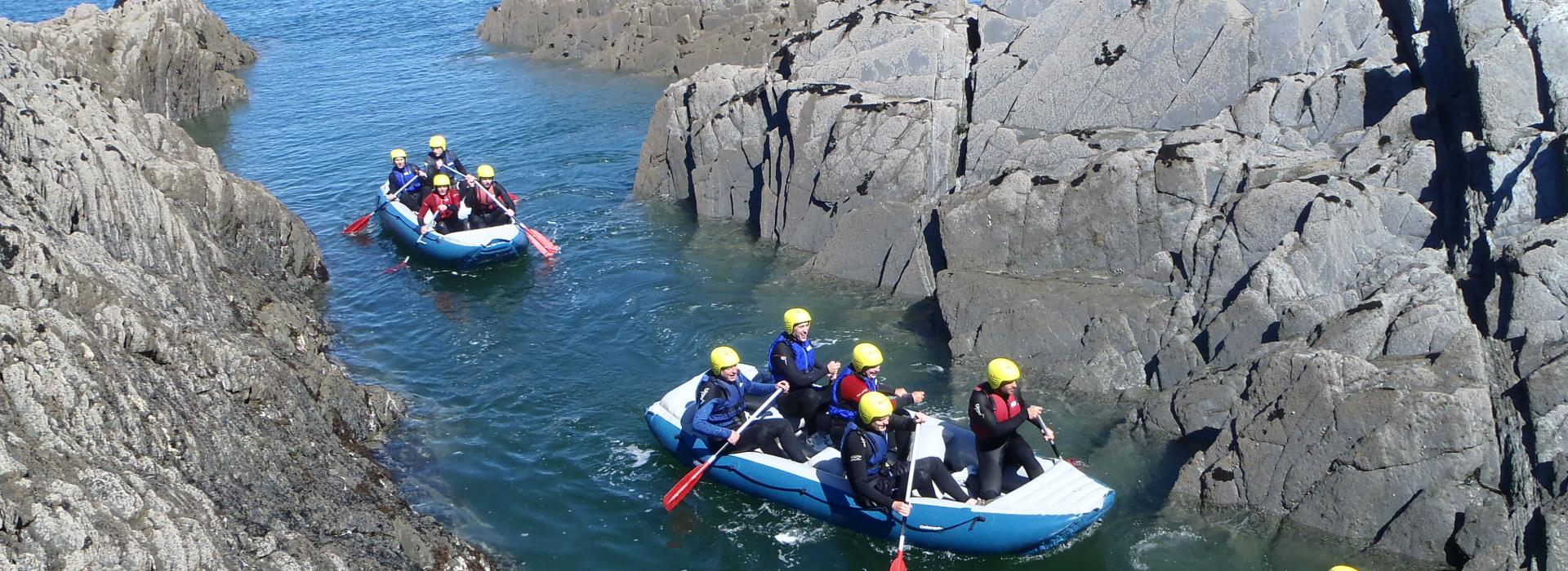 coastal rafting, watersports centre, ilfracombe, north devon, things to do in devon