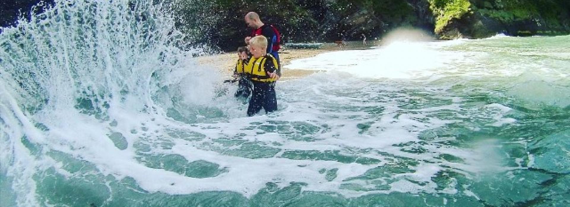 Coastal Adventure Challenge for families in North Devon