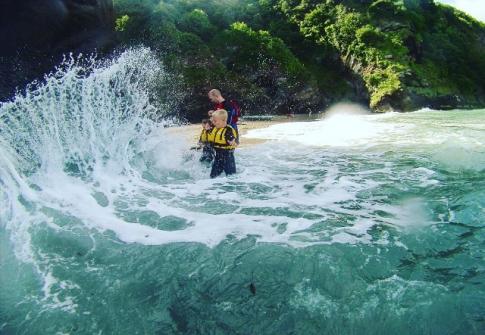 coasteering devon