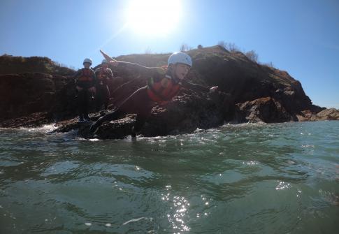 adventure, challenge, group activities, family activities, north devon, coasteering