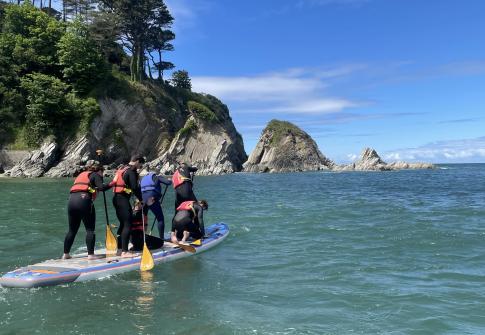 paddle board hire, paddle boarding near me, paddle boarding north devon