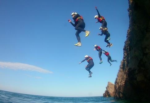 stag packages devon, stag ideas, stag do north devon, coasteering, coasteering stag, wedding ideas devon, adrenaline