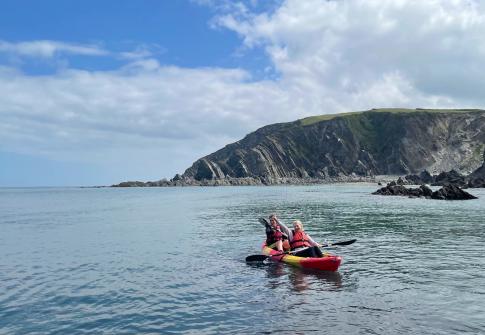 kayak hire devon, kayaking devon, kayaking woolacombe, croyde