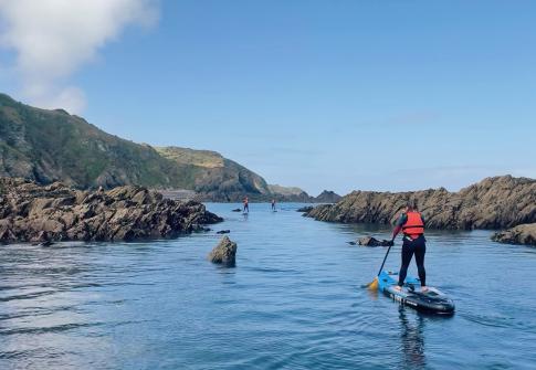 hen group, hen party, paddleboarding devon, hen activities devon, 