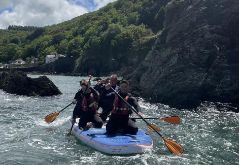 paddleboarding woolacombe, sup croyde, paddleboarding near me, adventure, adrenaline