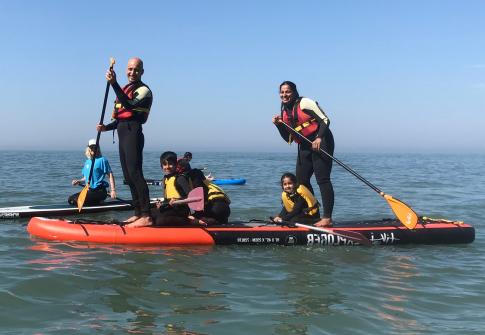 Family SUP, Stand Up Paddleboard, North Devon, things to do with kids, things to do with the family