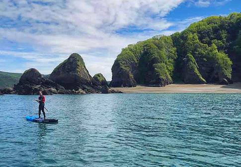 north devon, sup, paddleboarding near me, devon, croyde, woolacombe, social distancing devon, fitness, adventure