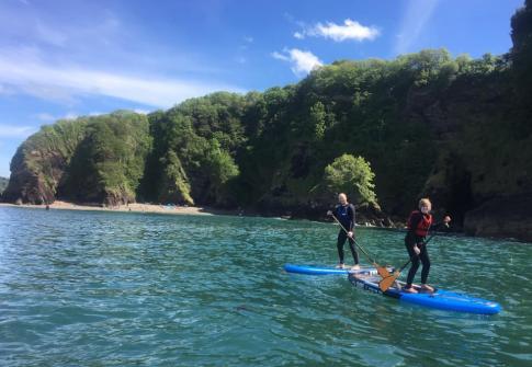 paddle board hire, paddle boarding near me, paddle boarding north devon