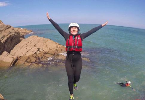 coasteering devon, coasteering north devon, watersports devon, north devon, croyde, coasteering near me, things to do near me, paddleboarding near me, paddleboard hire, adrenaline activities