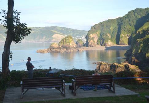 The view over Watermouth