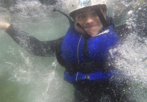 underwater shot, underwater photography, splash, fun, explore, adventure, coasteering devon